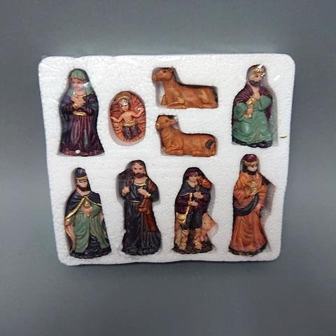 Figurky do betléma sd 9ks - Vánoční dekorace