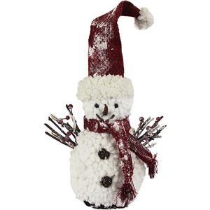 Dekorační sněhulák X0228 - Vánoční dekorace