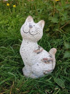 Kočka design kamínky