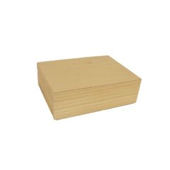 Dřevěná krabička 097073 Nábytek - Bytové doplňky a dekorace - Doplňky do ložnice - Úložné boxy