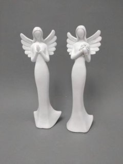 Anděl bílý štíhlý 2 druhy