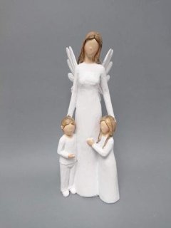 Anděl s 2 dětmi velký