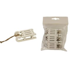 Dekorační sáňky, 3ks D3306 Hobby - Vánoční dekorace