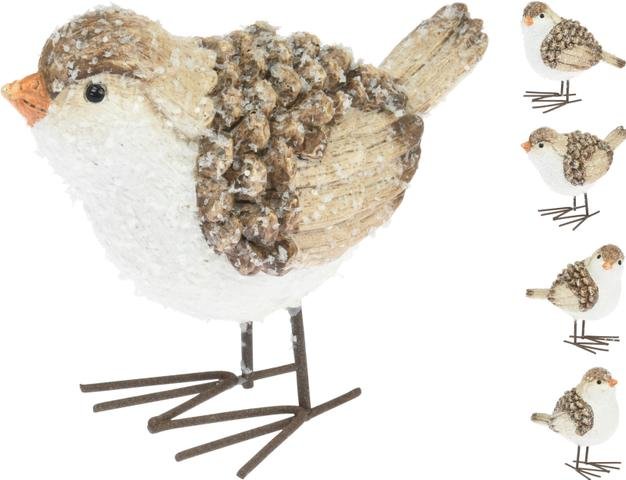 Ptáček design šiška menší - Polystonové a keramické figurky