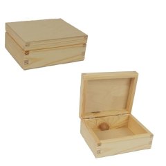 Dřevěná krabička 097075 Nábytek - Bytové doplňky a dekorace - Doplňky do ložnice - Úložné boxy
