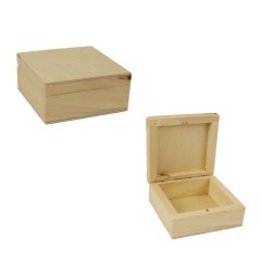 Dřevěný box nejmenší 097072/N Nábytek - Bytové doplňky a dekorace - Doplňky do ložnice - Úložné boxy