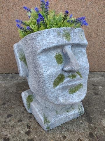 Květináč hlava MG - Polystonové a keramické figurky