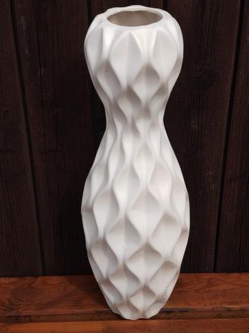 Váza bílá 47cm - Vázy