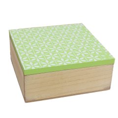 Dřevěný box D0690 Nábytek - Bytové doplňky a dekorace - Doplňky do ložnice - Úložné boxy