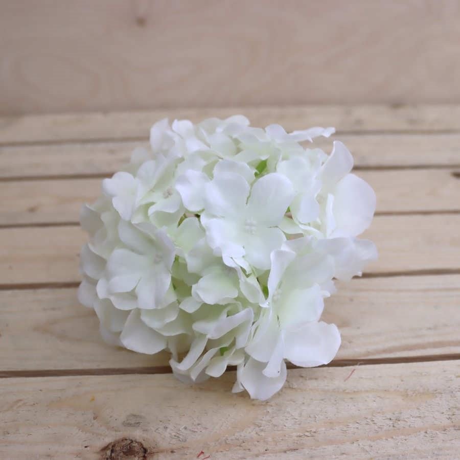 Květ hortenzie bílá, 6 ks 371194-01 - Květiny