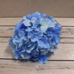 Květ hortenzie modrá, 6 ks 371194-32 Jarní dekorace, dekorace na Velikonoce, jarní a velikonoční figurky, jarní umělé květiny - Závěsy - Květiny