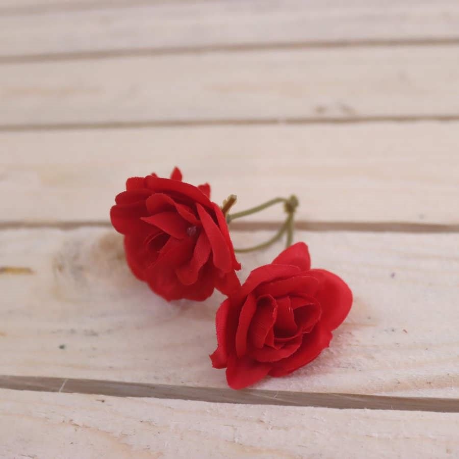 Květ růže, 24 ks červená 371224-08 - Květiny
