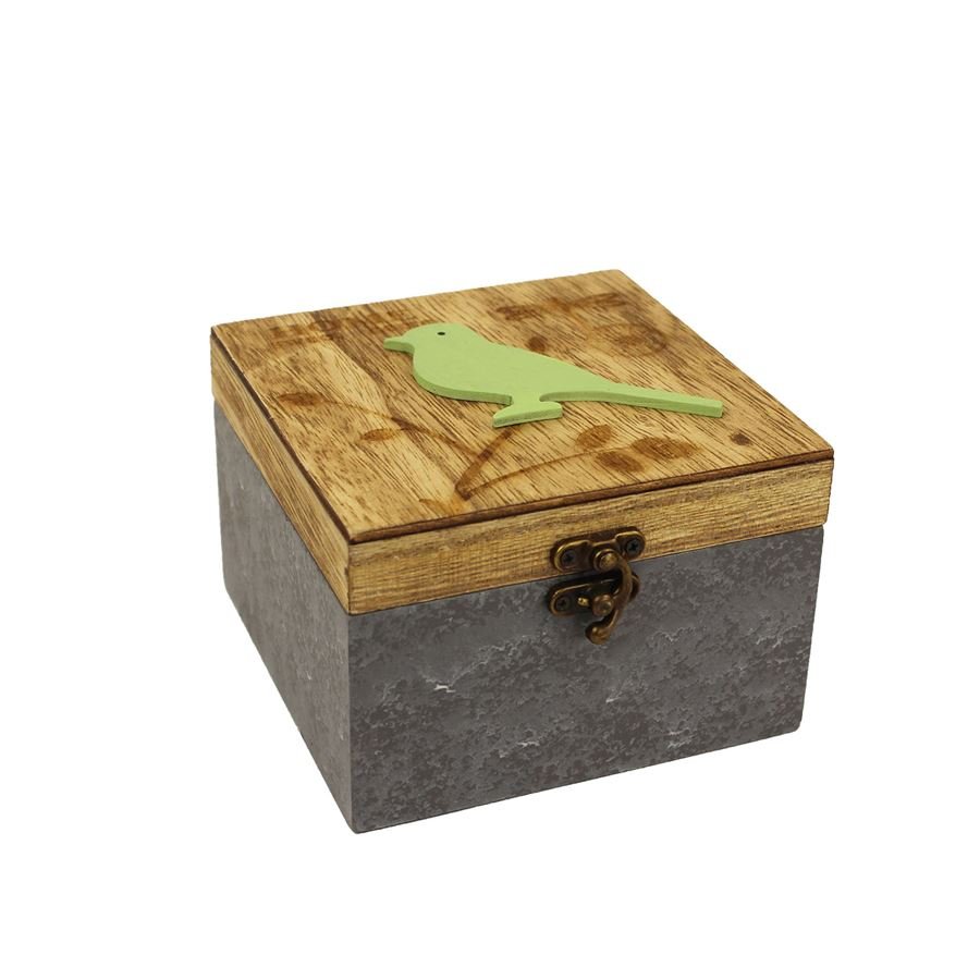 Dřevěná krabička D1101 - Úložné boxy