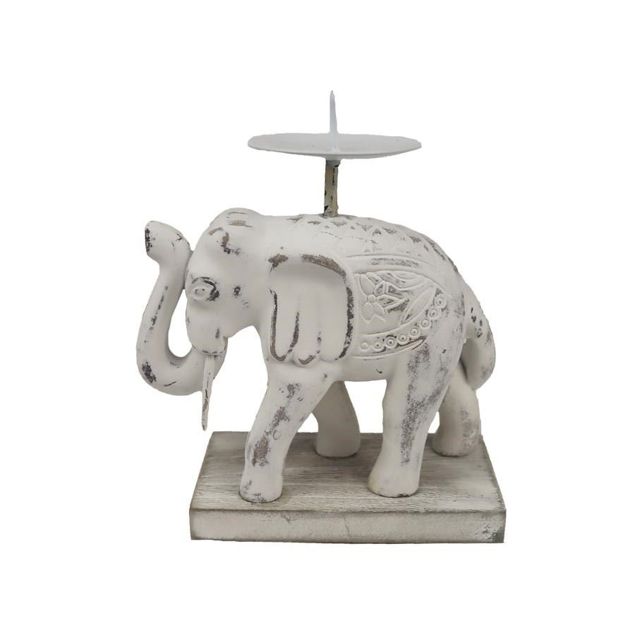 Dekorační svícen slon D5364 - Svícny a lucerny