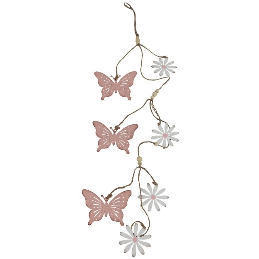 Girlanda s motýly K3106 - Velikonoční dekorace