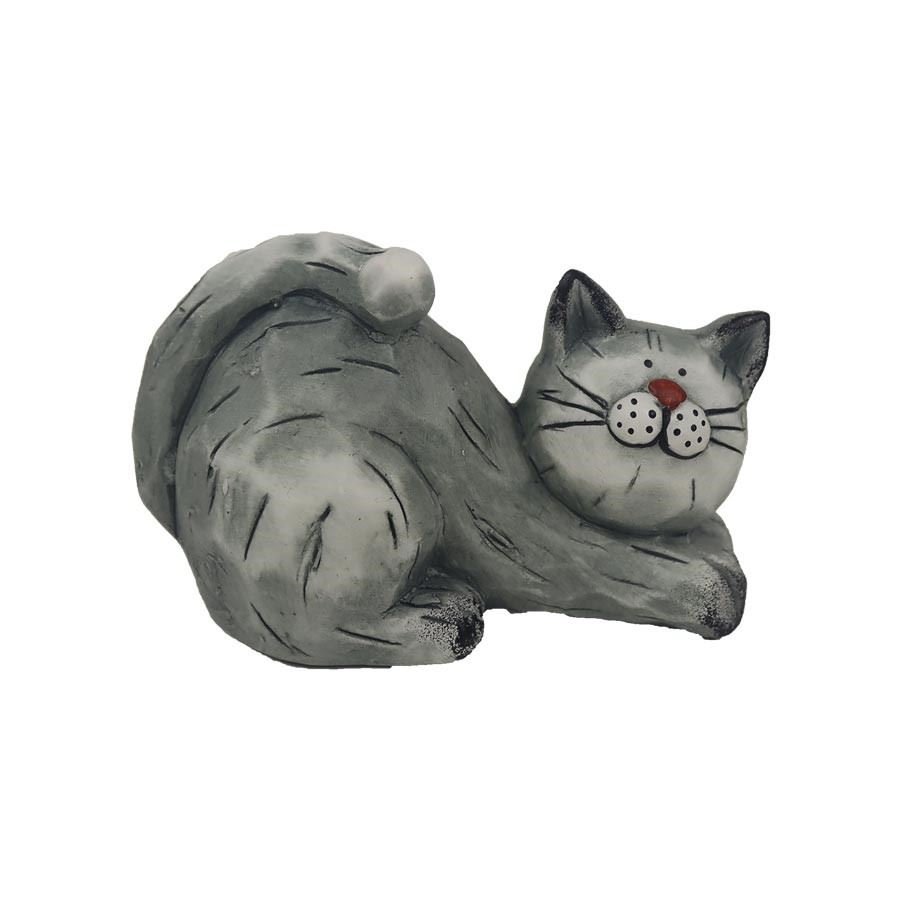 Dekorační kočka X4531 - Velikonoční dekorace