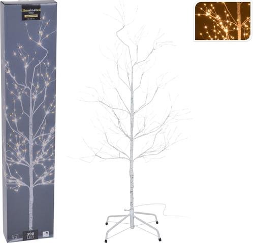 Stromek bílý 390 LED diod - Vánoční ozdoby na stromeček, vánoční dekorace a výzdoba, vánoční dárkové tašky