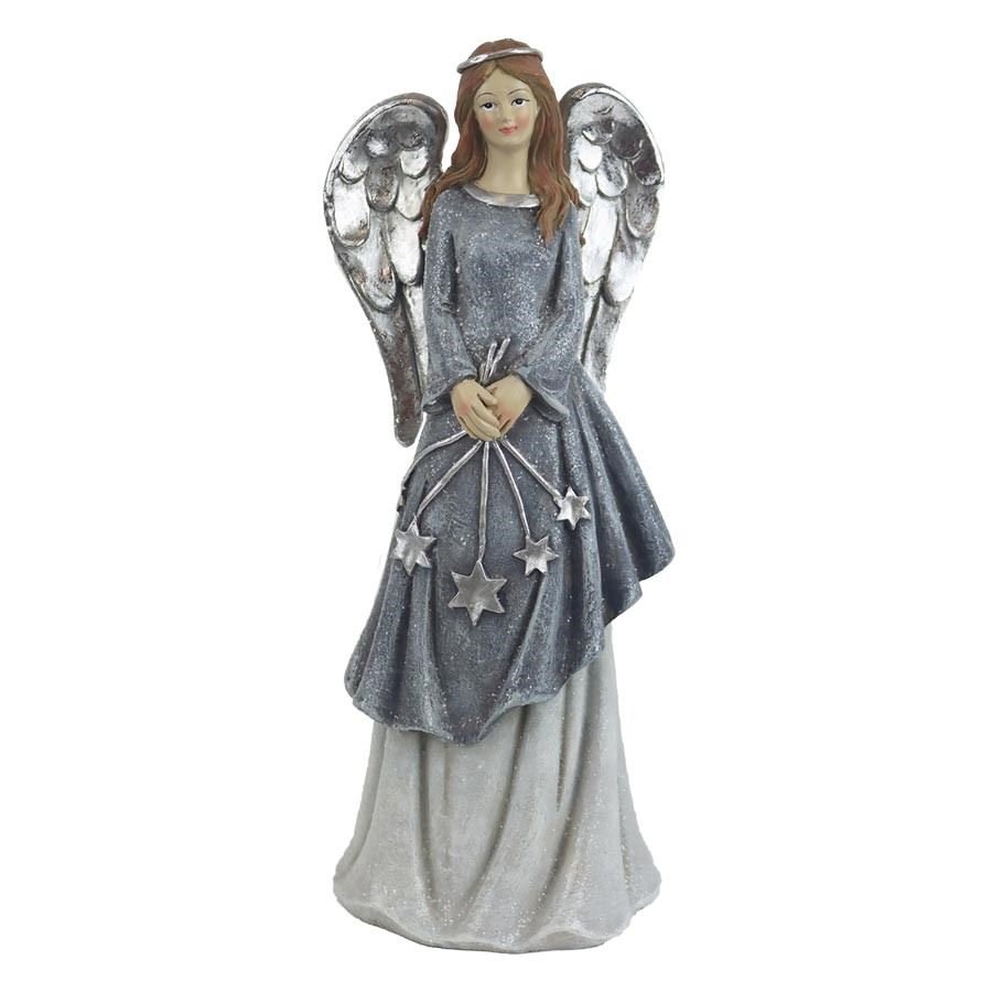 Dekorace anděl X5484-21 - Vánoční dekorace