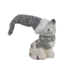 Dekorace kočka X5304 Hobby - Vánoční dekorace