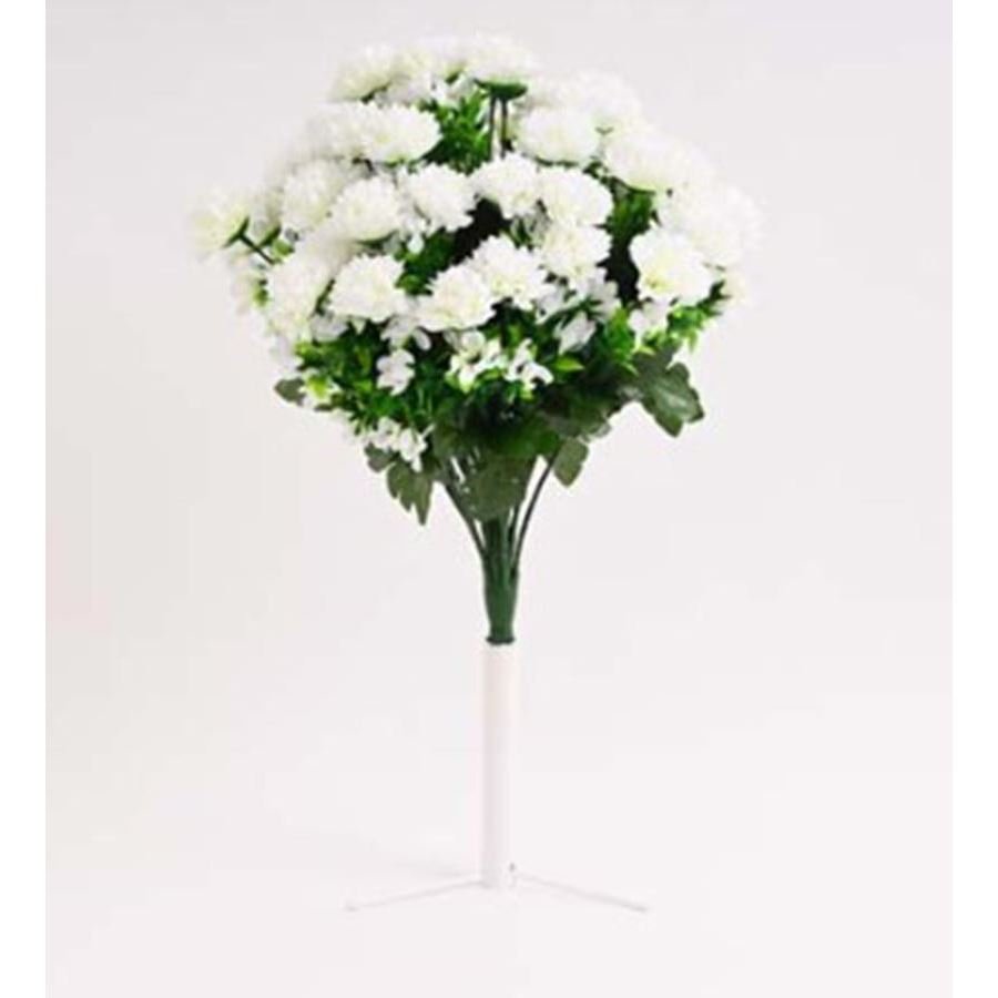 Kytice chryzantéma 44 cm bílá 371370 - Květiny