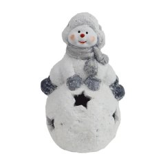 Sněhulák s LED osvětlením X5188 Hobby - Vánoční dekorace