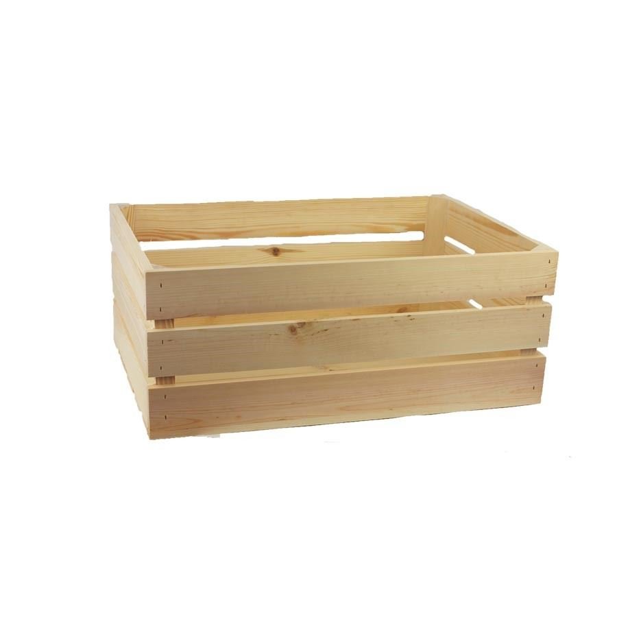 Dřevěná bedýnka 097084 - Krabičky, stojánky a zásobníky