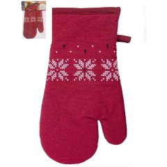Chňapka bavlna + magnet Vánoční svetr Vánoční dekorace