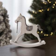 Dekorace koník D3335-28 Hobby - Vánoční dekorace