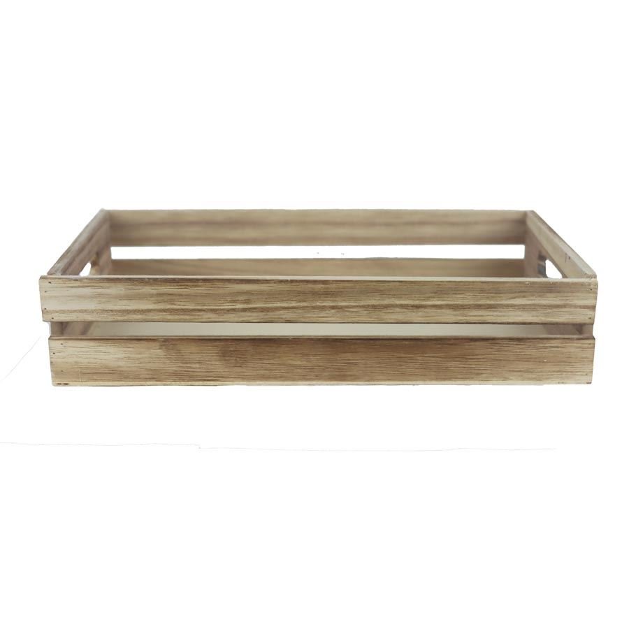 Dřevěná bedýnka velká D6210/V - Krabičky, stojánky a zásobníky