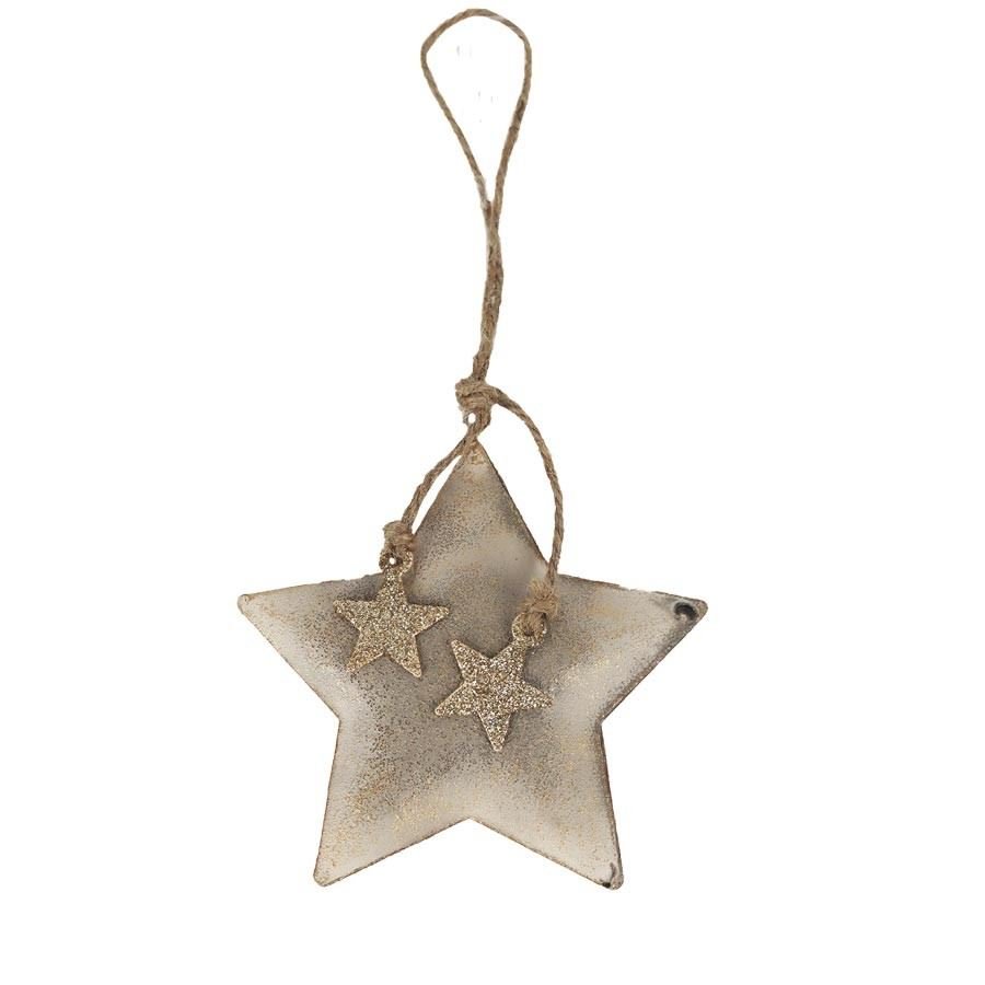 Hvězda k zavěšení K3435 - Závěsná dekorace, zápichy, věšáky