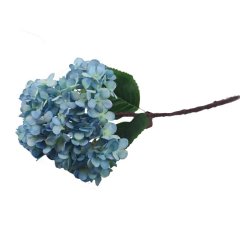 Hortenzie světle modrá X5788-13 Jarní dekorace, dekorace na Velikonoce, jarní a velikonoční figurky, jarní umělé květiny - Závěsy - Květiny