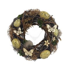 Dekorační věnec s vajíčky P2001/1 Zahrada - Doplňky do kuchyně - Velikonoční dekorace