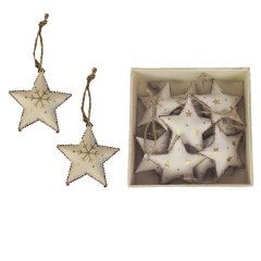 Hvězdičky box 10 ks K2112 Hobby - Vánoční dekorace