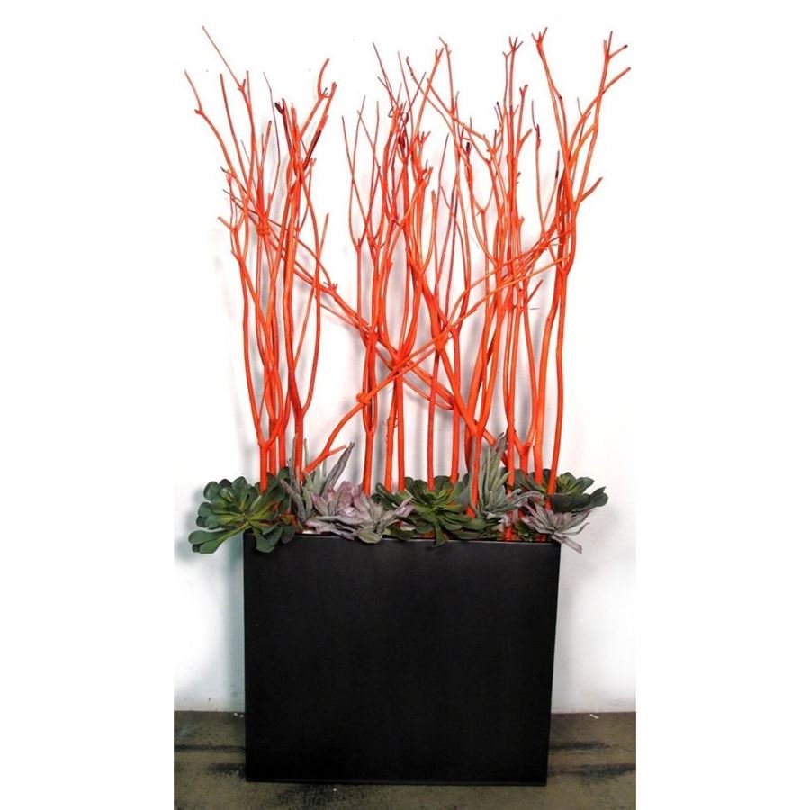 větve Mitsumata 3ks-sv. 140cm - oranžové 381988-04 - Květiny