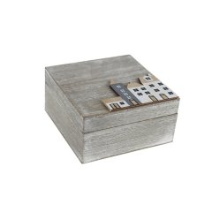 Dřevěná krabička D6564 Nábytek - Bytové doplňky a dekorace - Doplňky do ložnice - Úložné boxy