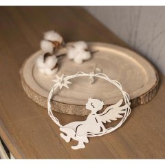 Dekorace k zavěšení K2881 Nábytek - Bytové doplňky a dekorace - Sváteční dekorace - Vánoční dekorace