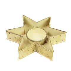 Dekorace na svíčku velká K0572/2 Nábytek - Bytové doplňky a dekorace - Vůně do bytu a svíčky - Svícny