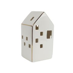Nábytek Bytové doplňky a dekorace Sváteční dekorace Vánoční dekorace - Domek s LED osvětlením X5191 Domek s LED osvětlením X5191