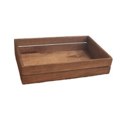 Hobby Dárkové koše - Dřevěná bedýnka D3579/M Dřevěná bedýnka D3579/M