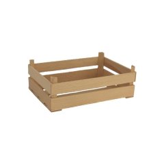 Hobby Dárkové koše - Dřevěná bedýnka přírodní, 097017 Dřevěná bedýnka přírodní, 097017