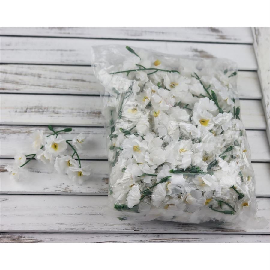 Nábytek - Bytové doplňky a dekorace - Květiny a stojany - Květiny - Gypsophila hlavička 8 cm bílá Gypsophila hlavička 8 cm bílá - Květiny