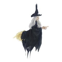 Nábytek Bytové doplňky a dekorace Sváteční dekorace Vánoční dekorace - Halloween létající čarodějnice X5898 Halloween létající čarodějnice X5898