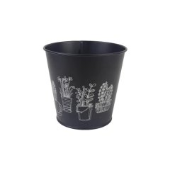 Květináč plechový K2602/3 Dům, byt a zahrada