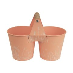 Květináč s uchem K2584-04 Dům, byt a zahrada