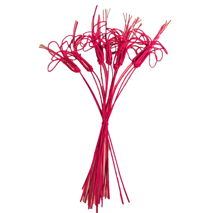 Hobby - Ruční práce a tvoření - Pedig - kytka pedig,10ks-40cm fuchsie 381570-23 kytka pedig,10ks-40cm fuchsie 381570-23 - Pedig