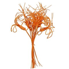 Hobby Ruční práce a tvoření Pedig - kytka pedig,10ks-40cm oranžová 381570-04 kytka pedig,10ks-40cm oranžová 381570-04