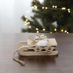 Sáňky dekorační D3330 Nábytek - Bytové doplňky a dekorace - Sváteční dekorace - Vánoční dekorace