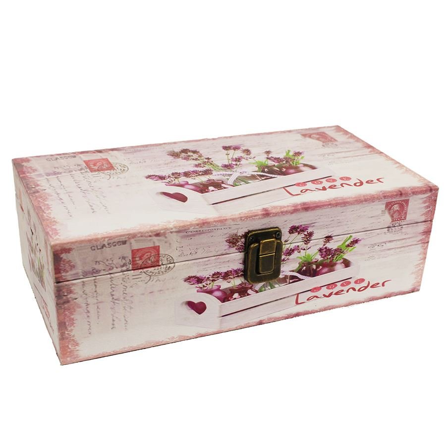 Nábytek - Bytové doplňky a dekorace - Doplňky do ložnice - Úložné boxy - Šperkovnice Levandule, velká Šperkovnice Levandule, velká - Úložné boxy