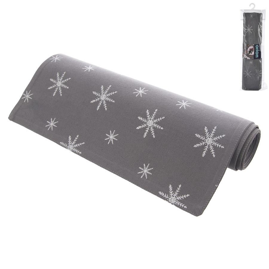 Dům, byt a zahrada - Ubrus běhoun bavlna VLOČKA 130x32 cm O0509 Ubrus běhoun bavlna VLOČKA 130x32 cm O0509 - Dům, byt a zahrada