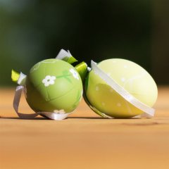 Velikonoční vajíčka, 9ks X1244 Nábytek - Bytové doplňky a dekorace - Sváteční dekorace - Velikonoční dekorace